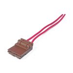 سوکت جعبه فیوز کالسکه ای قهوه ای پژو 405 پارس سمند