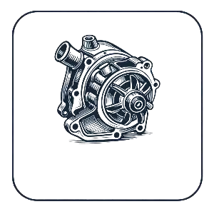 تصویر لاین آرت واتر پمپ خودرو