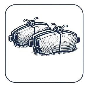 تصویر لاین آرت لنت ترمز خودرو