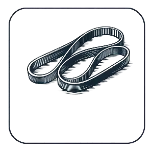 تصویر لاین آرت تسمه دینام خودرو