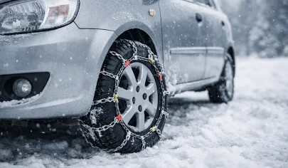 زنجیر چرخ مناسب خودرو در شرایط برفی و یخ‌زده زمستان