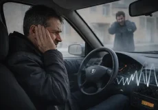 شنیدن صدای سوت کشیدن تسمه دینام در هوای سرد هنگام استارت زدن خودرو