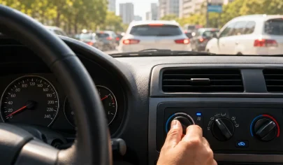 بالا رفتن آمپر آب خودرو در ترافیک تابستانی هنگام روشن بودن کولر